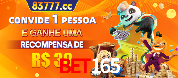 Banner institucional da bet165 sobre parceria de marcas e criação de uma marca de excelência, apresentando os mascotes de jogos populares como o Fortune Tiger.